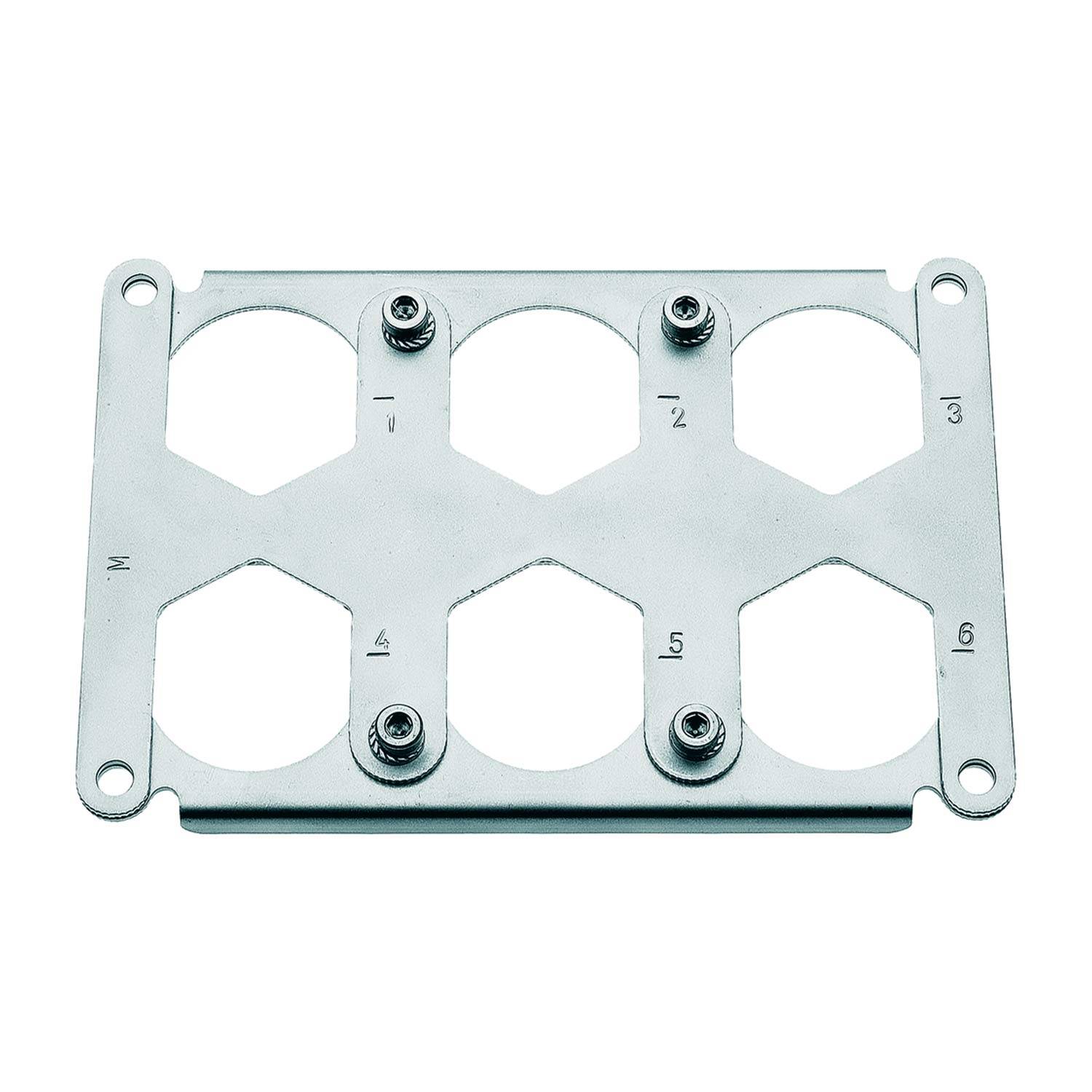 HARTING Han HPR Halterahmen, Baugröße 48 HPR Stift, für 6 HC-Module 350 Werkstoff Metall - 1 Stück