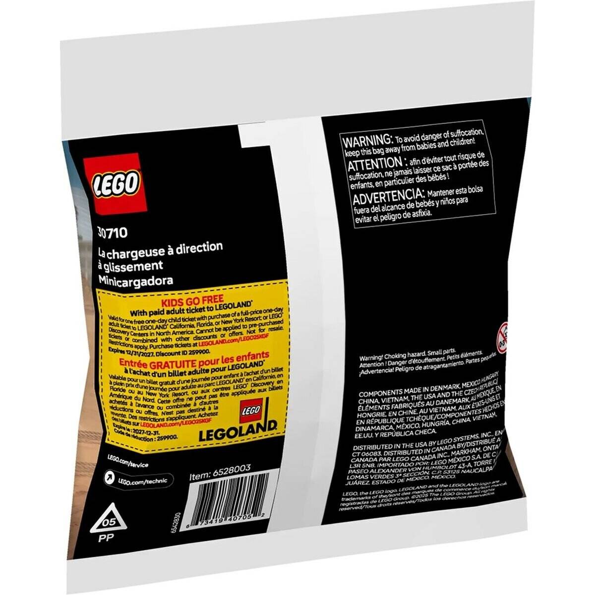 30710 Lego Poly Bags Kompaktlader (Technic)