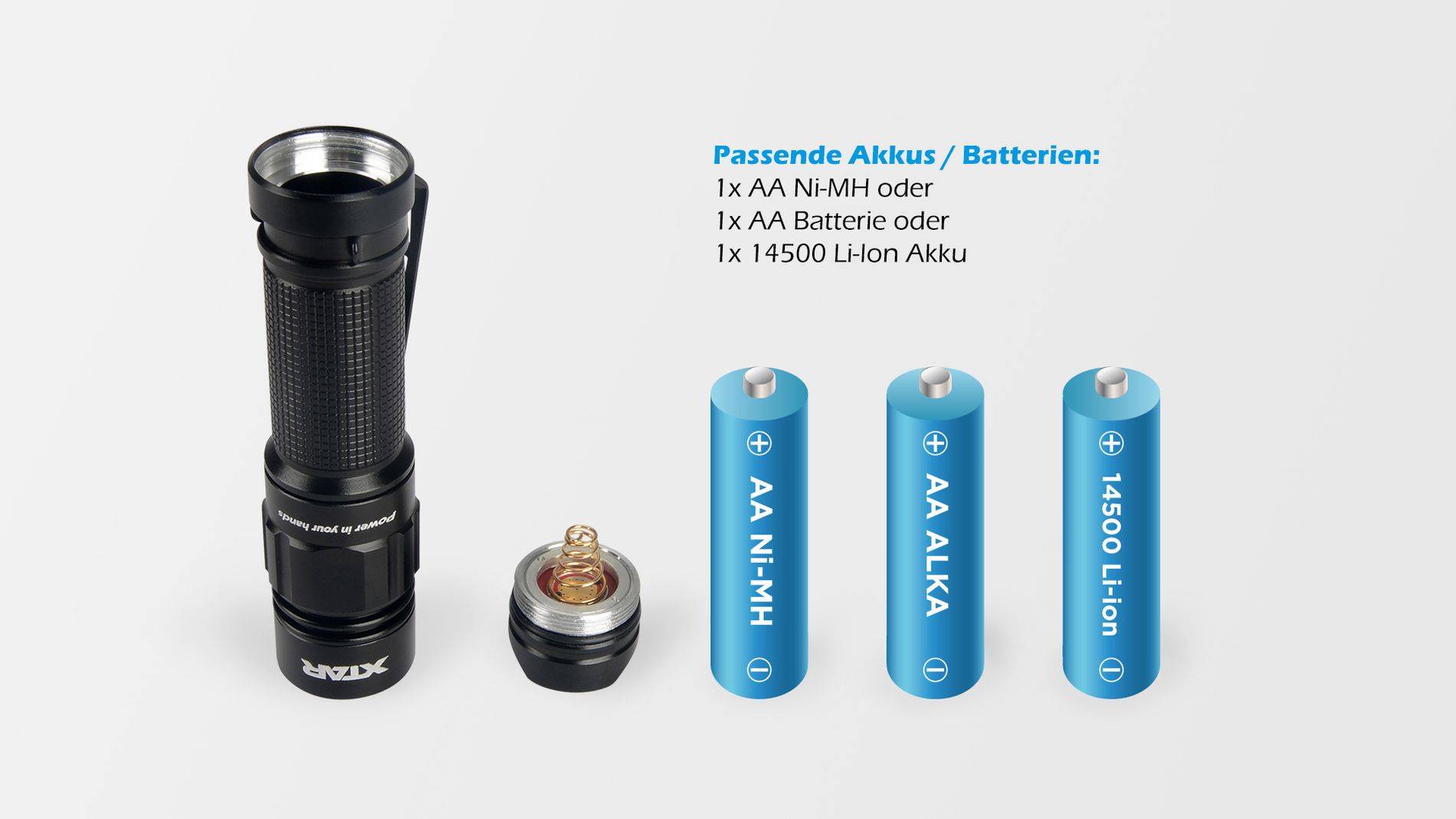 Xtar WK16 Venus EDC Taschenlampe – 550 Lumen, kompakt und leistungsstark