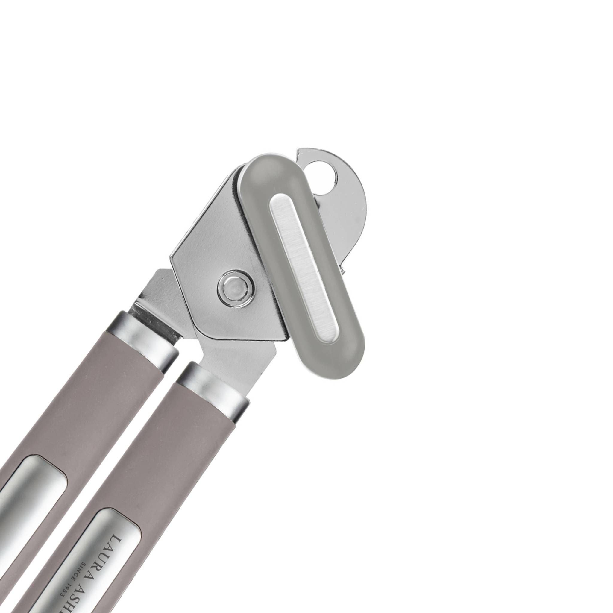 Laura Ashley – Küchenzubehör - Dosenöffner aus Edelstahl mit Soft-Touch-Griff – Dunkles Taubengrau (Pendeford)