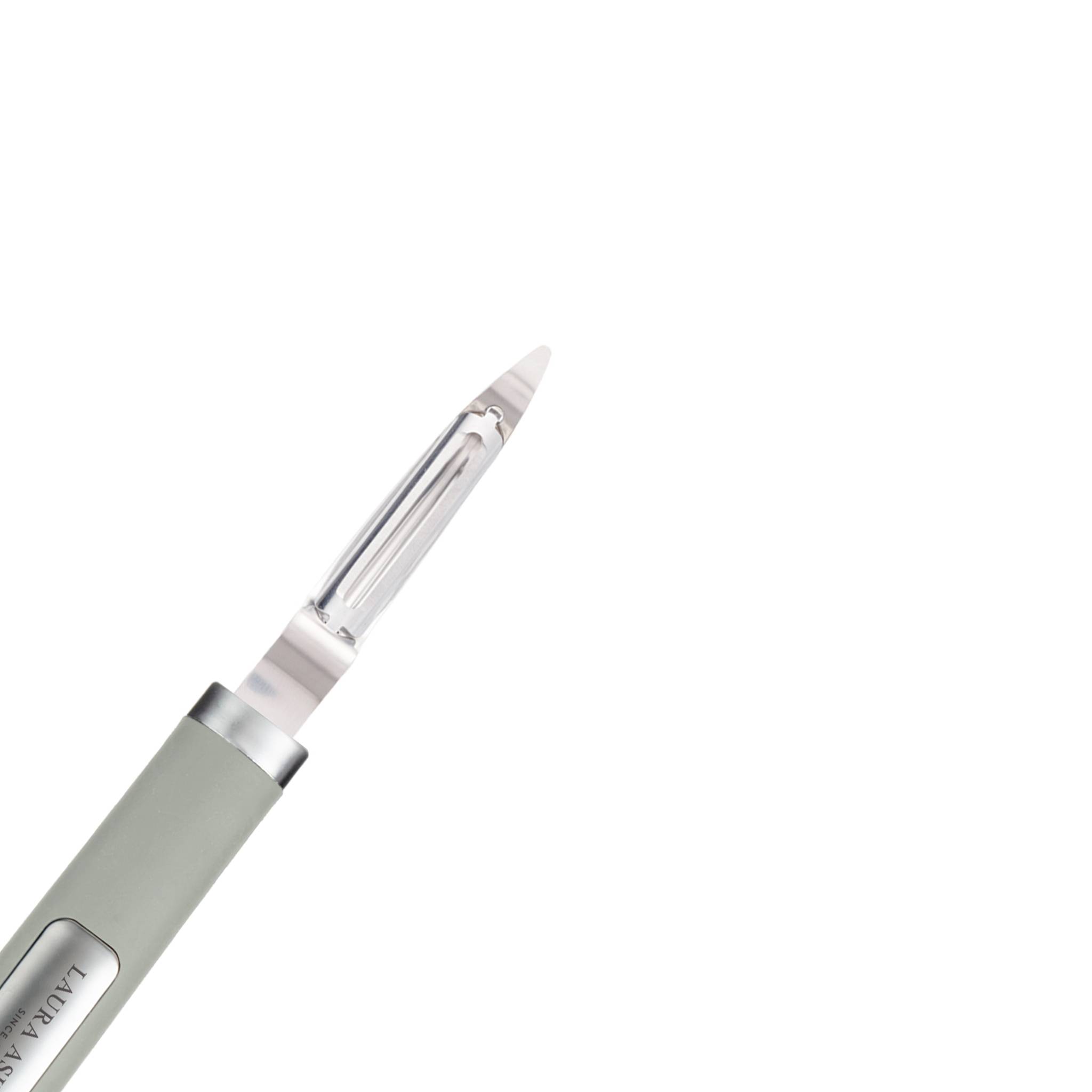 Laura Ashley – Küchenzubehör - Schäler aus Edelstahl mit Soft-Touch-Griff – Salbeiblatt (Pendeford)