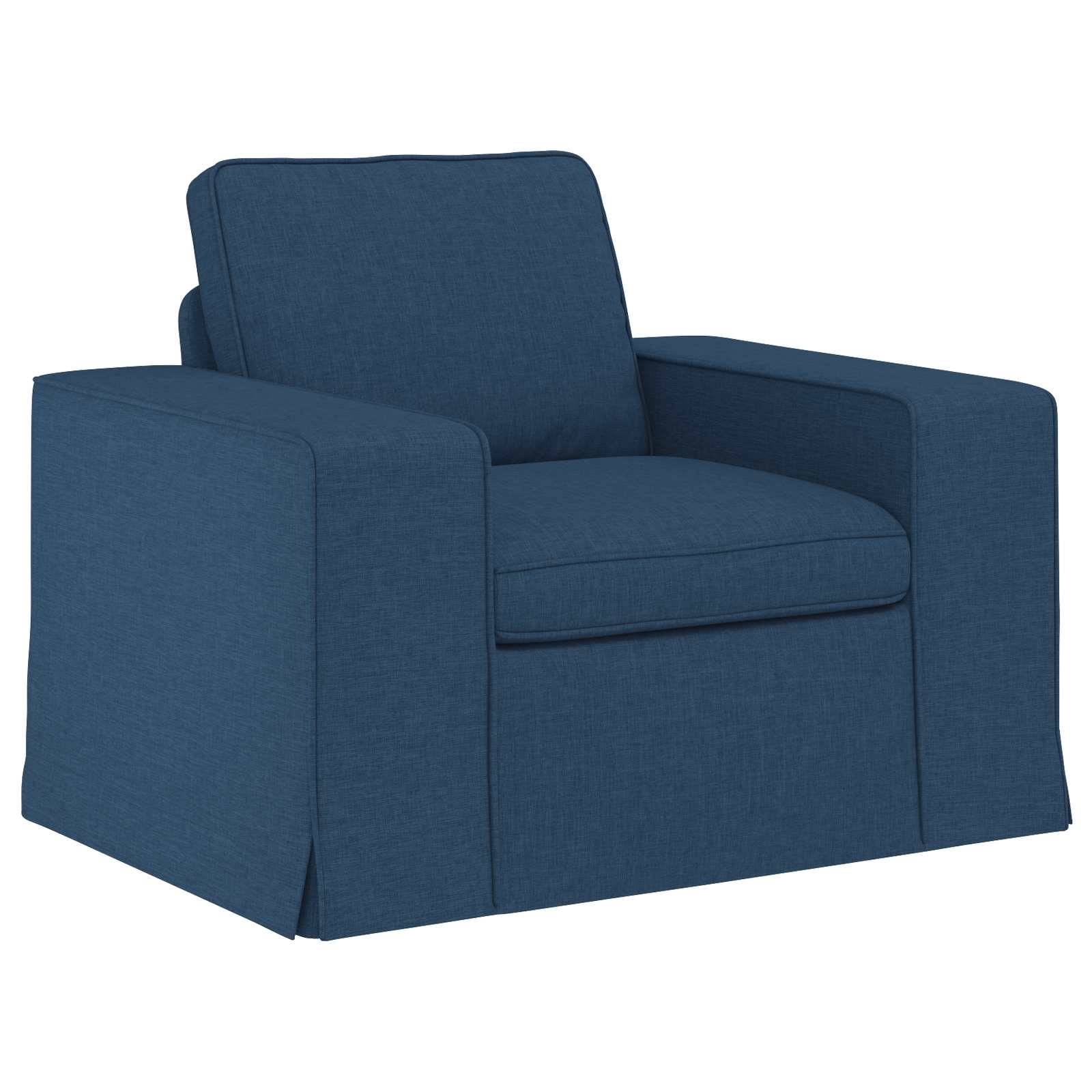 vidaXL Sofa Blau 103 x 80 x 82 cm Stoff