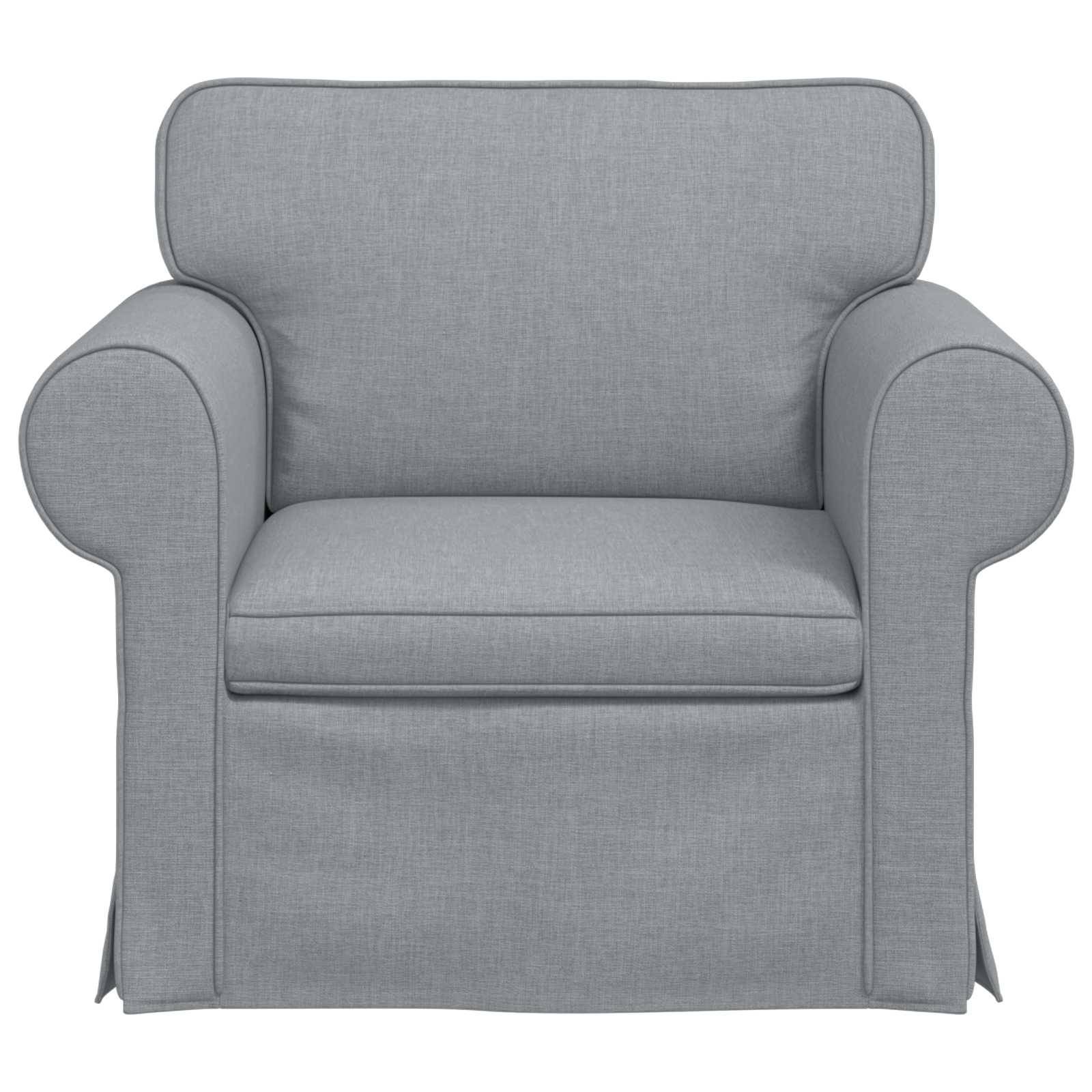 vidaXL Sofa Hellgrau 95 x 82 x 80 cm Stoff