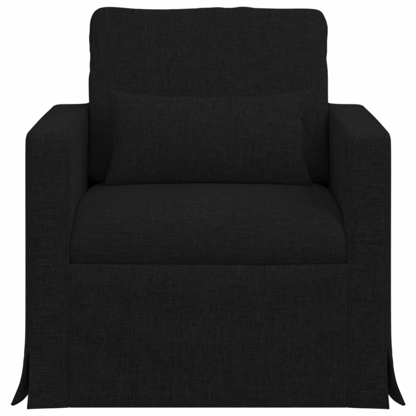 vidaXL Sofa Schwarz 78 x 78 x 80 cm Stoff