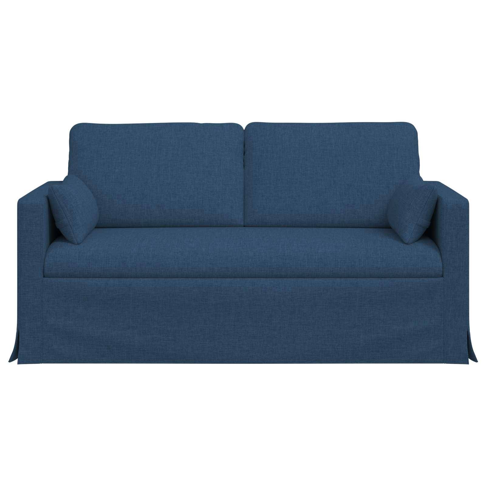 vidaXL Sofa Blau 158 x 78 x 80 cm Stoff