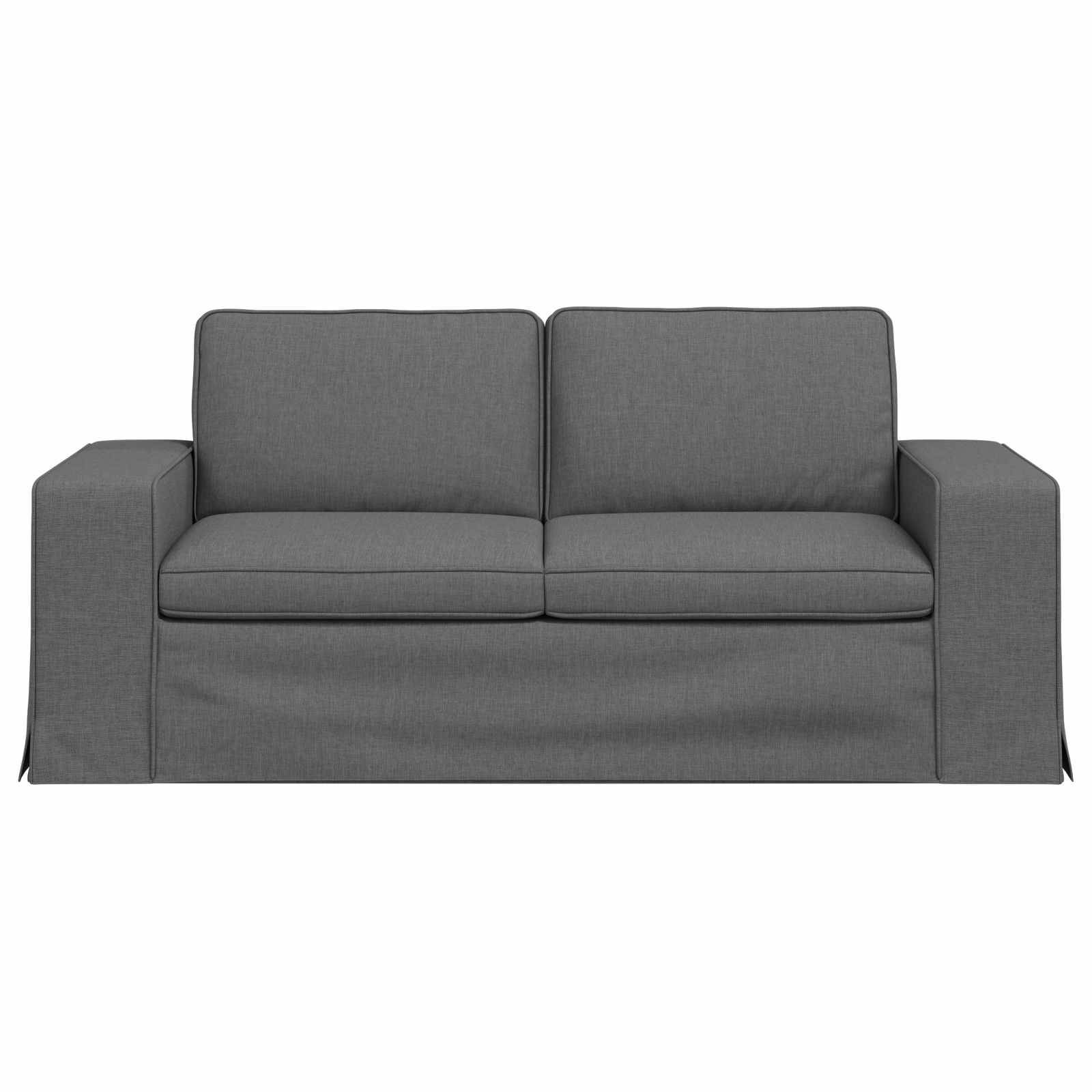 vidaXL Sofa Dunkelgrau 182 x 80 x 82 cm Stoff