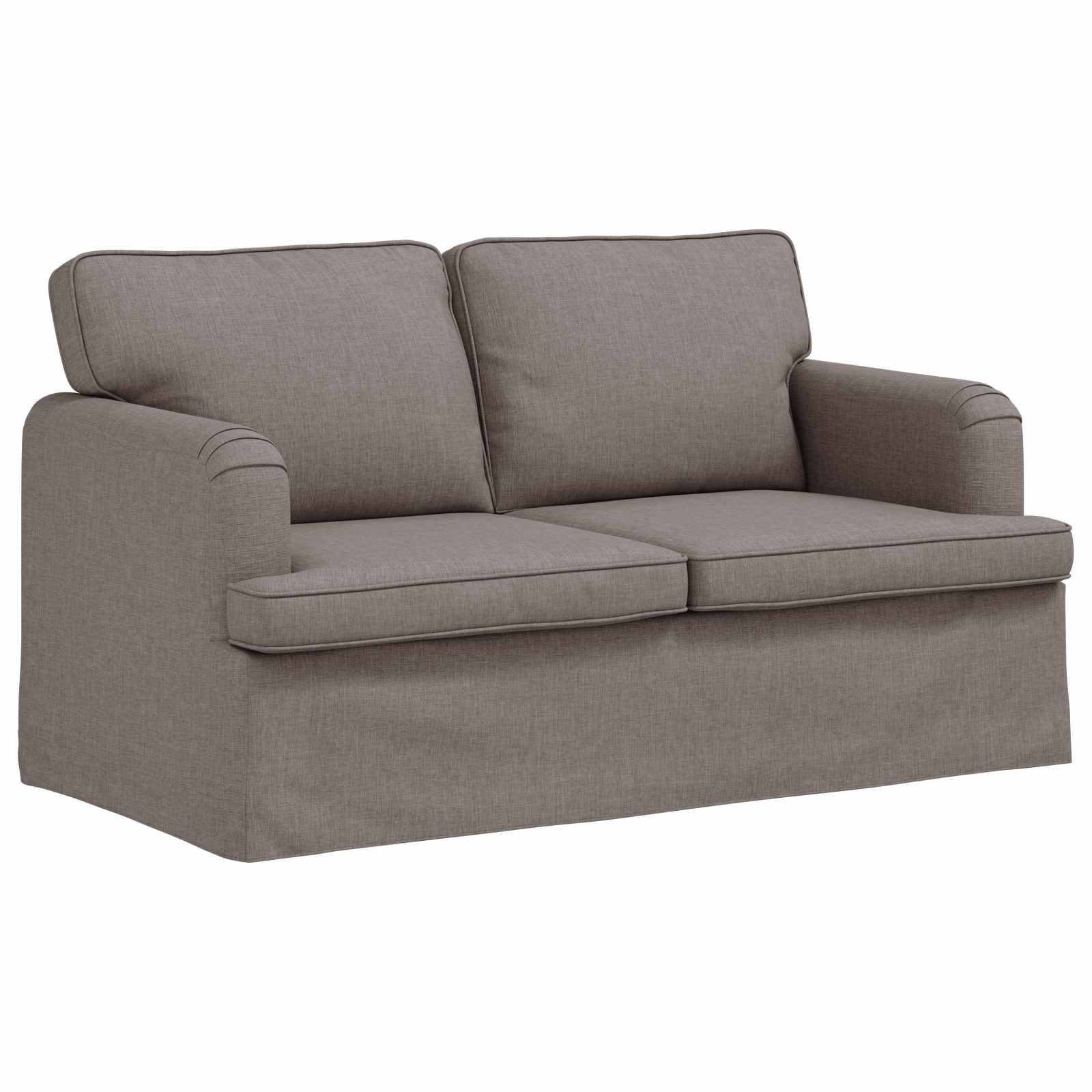 vidaXL Sofa Taupe 144 x 80 x 85 cm Stoff