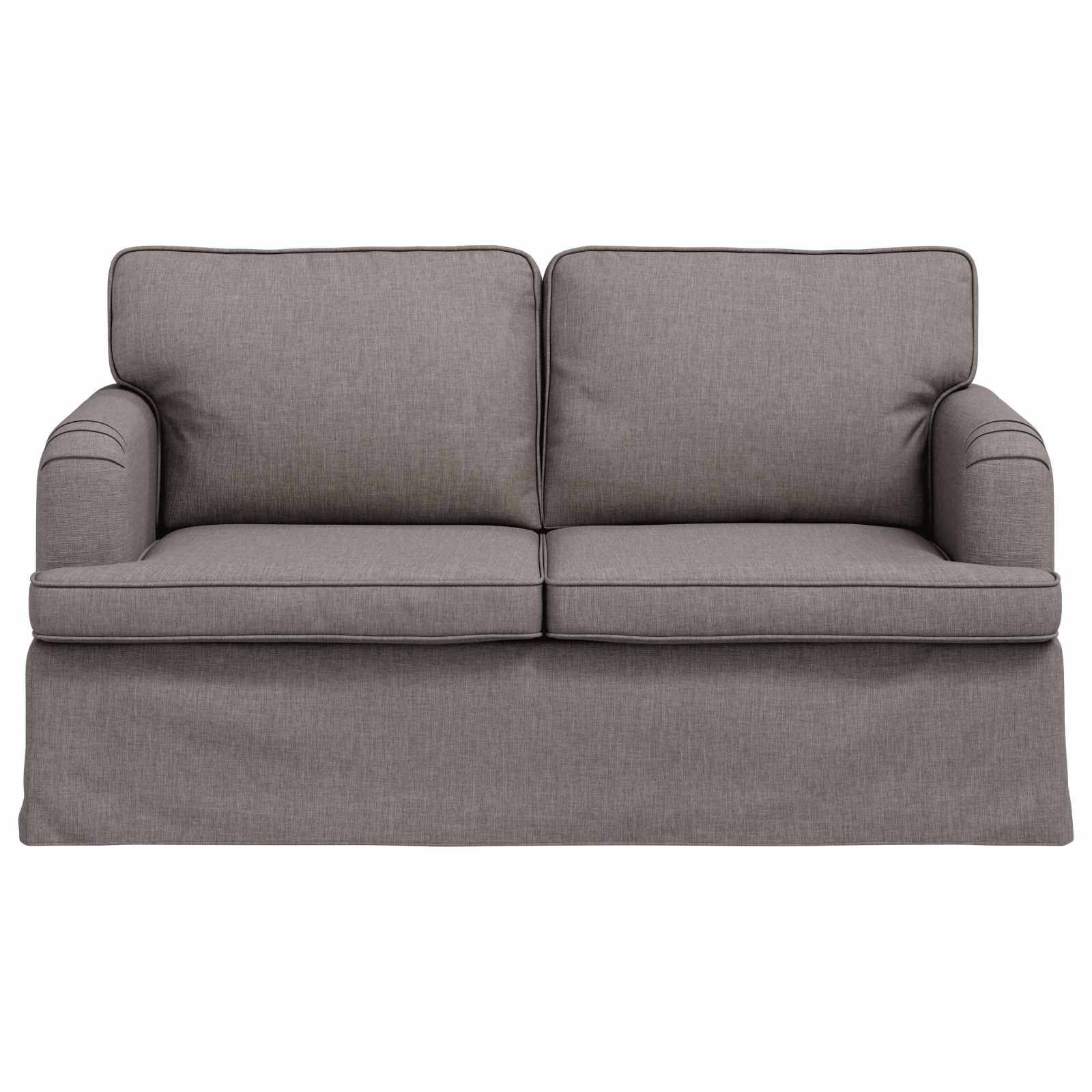 vidaXL Sofa Taupe 144 x 80 x 85 cm Stoff