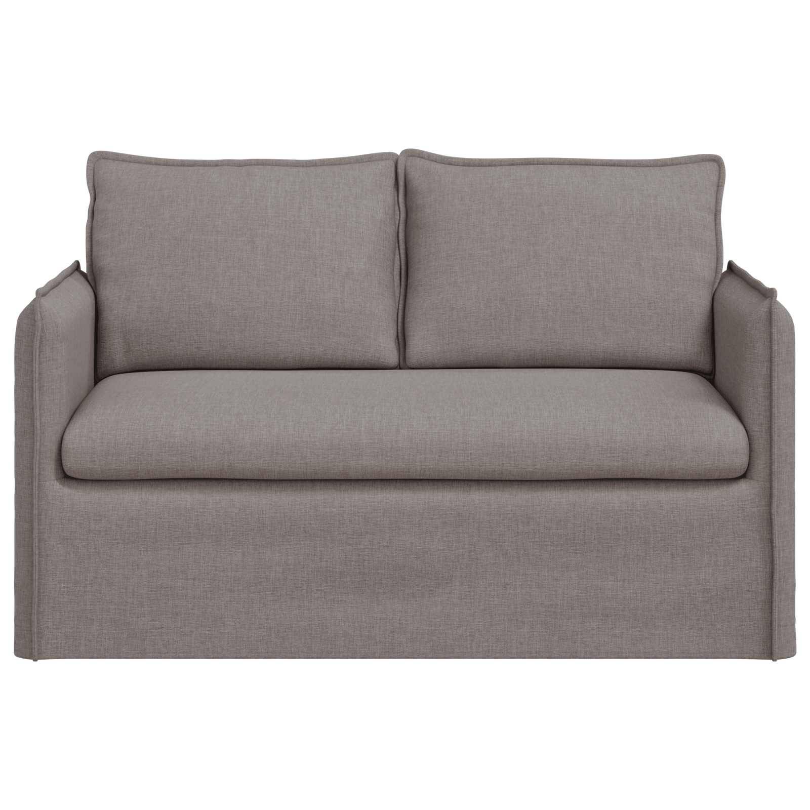 vidaXL Sofa Taupe 136 x 82 x 85 cm Stoff