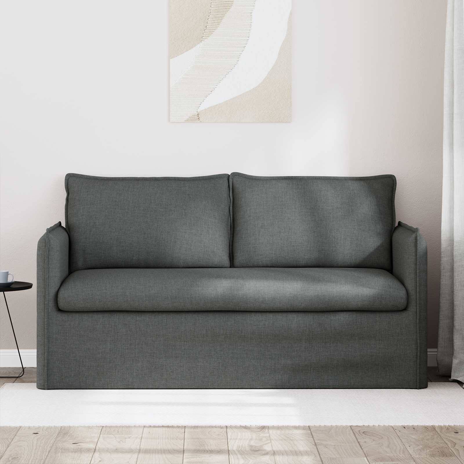 vidaXL Sofa Dunkelgrau 156 x 82 x 85 cm Stoff