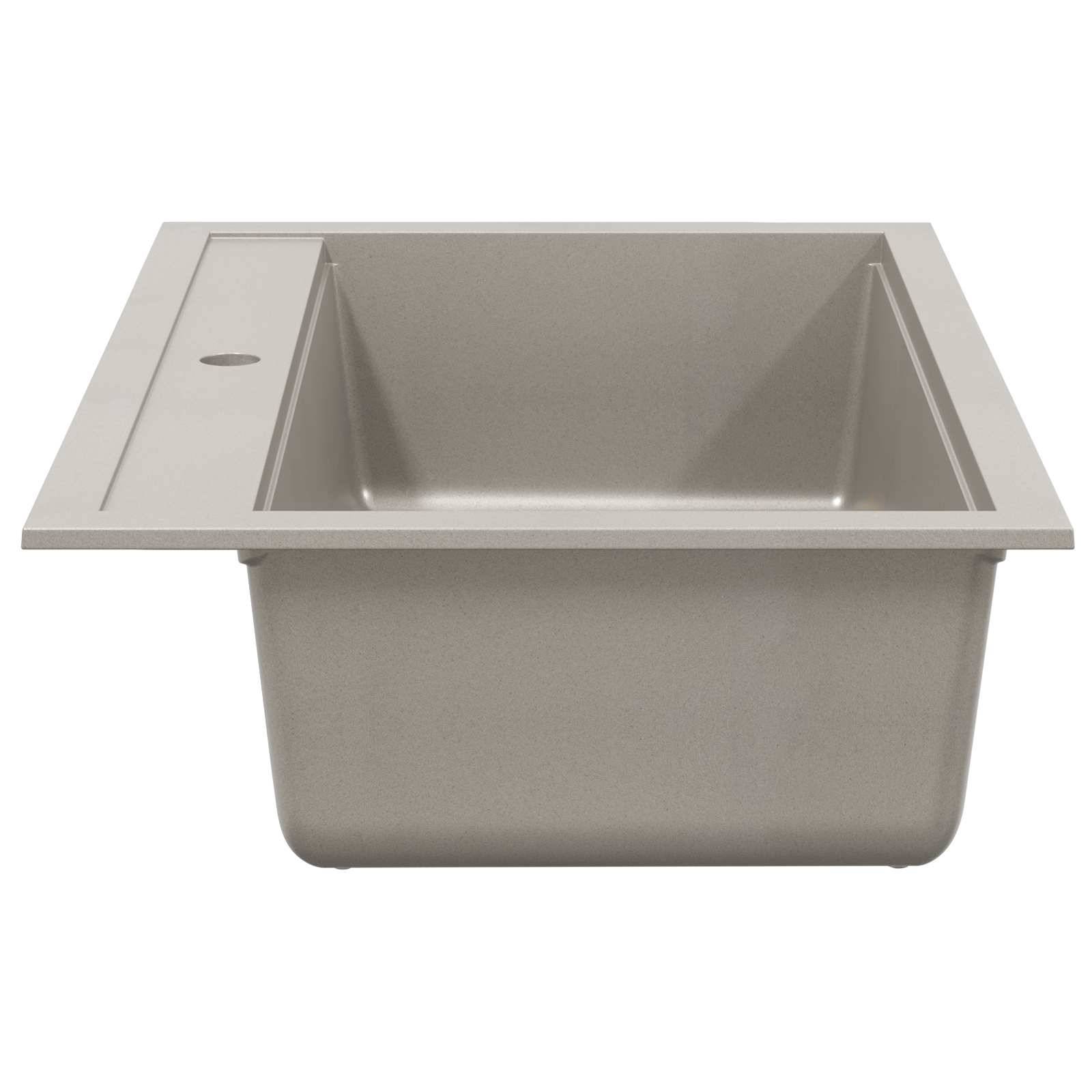 vidaXL Waschbecken Grau 795 x 505 mm Granit