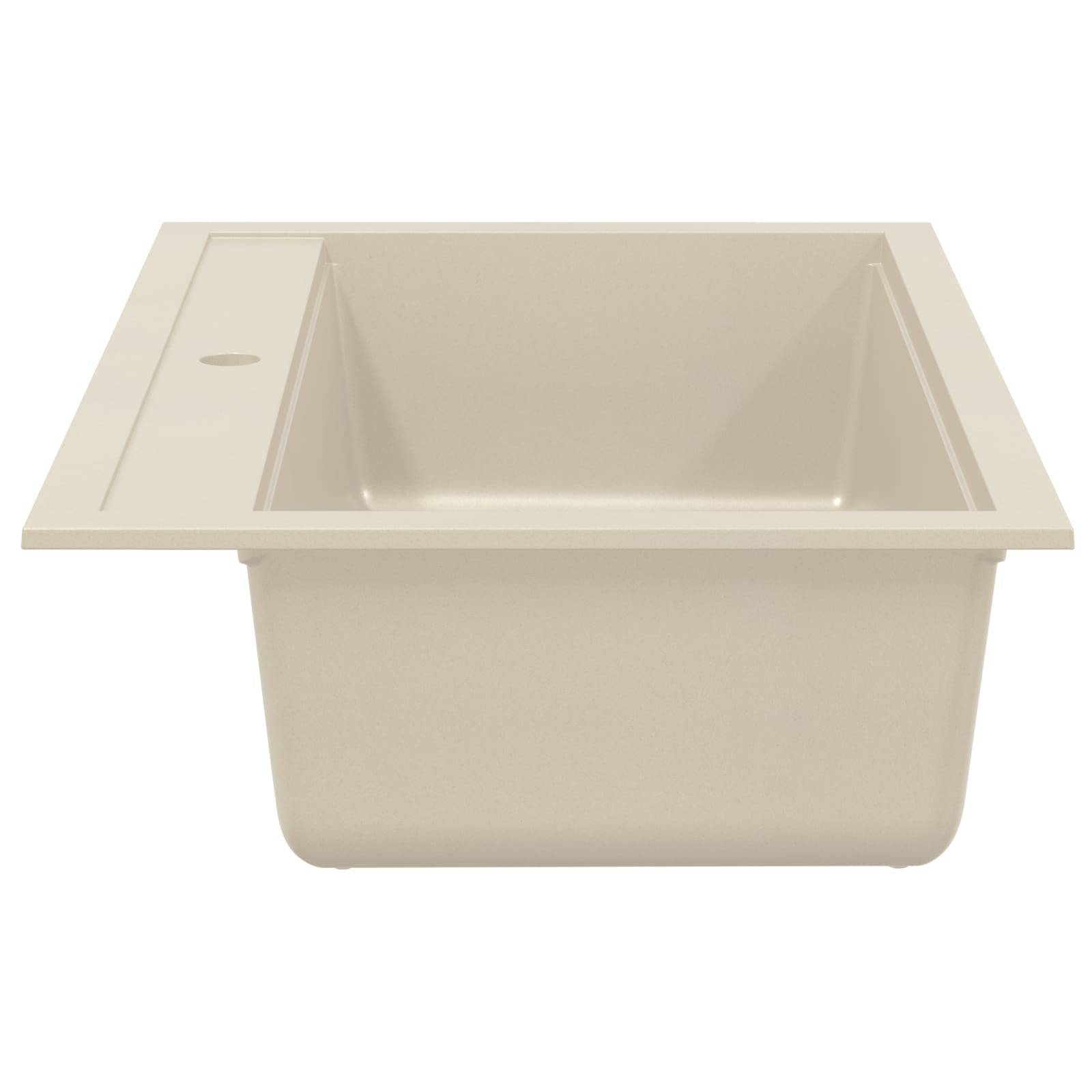 vidaXL Waschbecken Beige 795 x 505 mm Granit