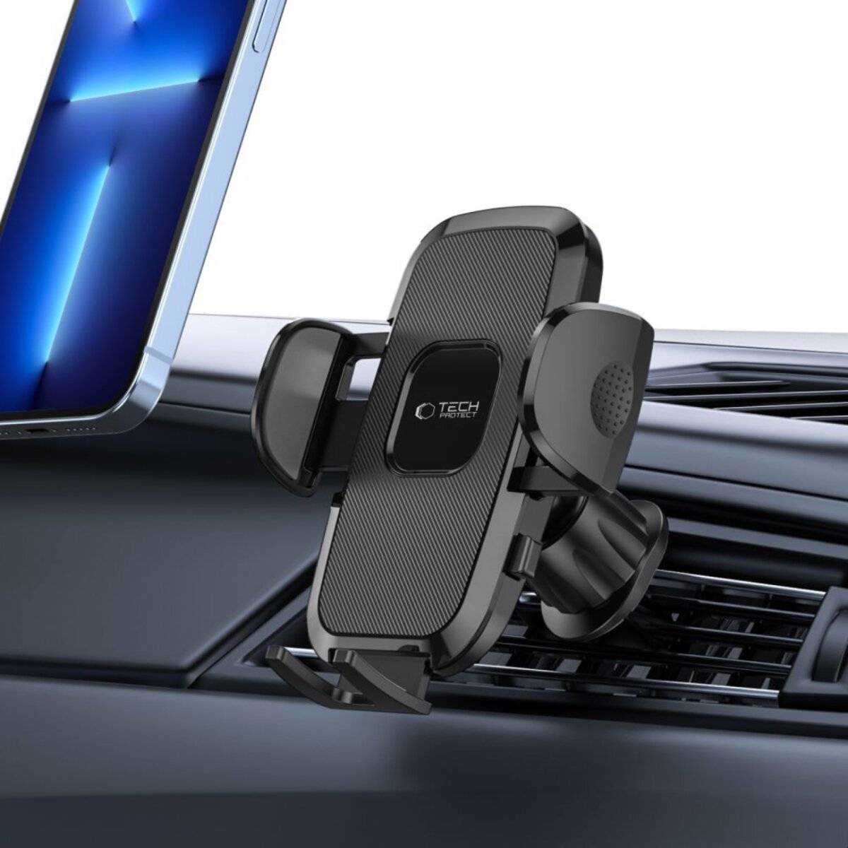 Tech-Protect V3 Autotelefonhalter Lüftungsschlitze – Schwarz