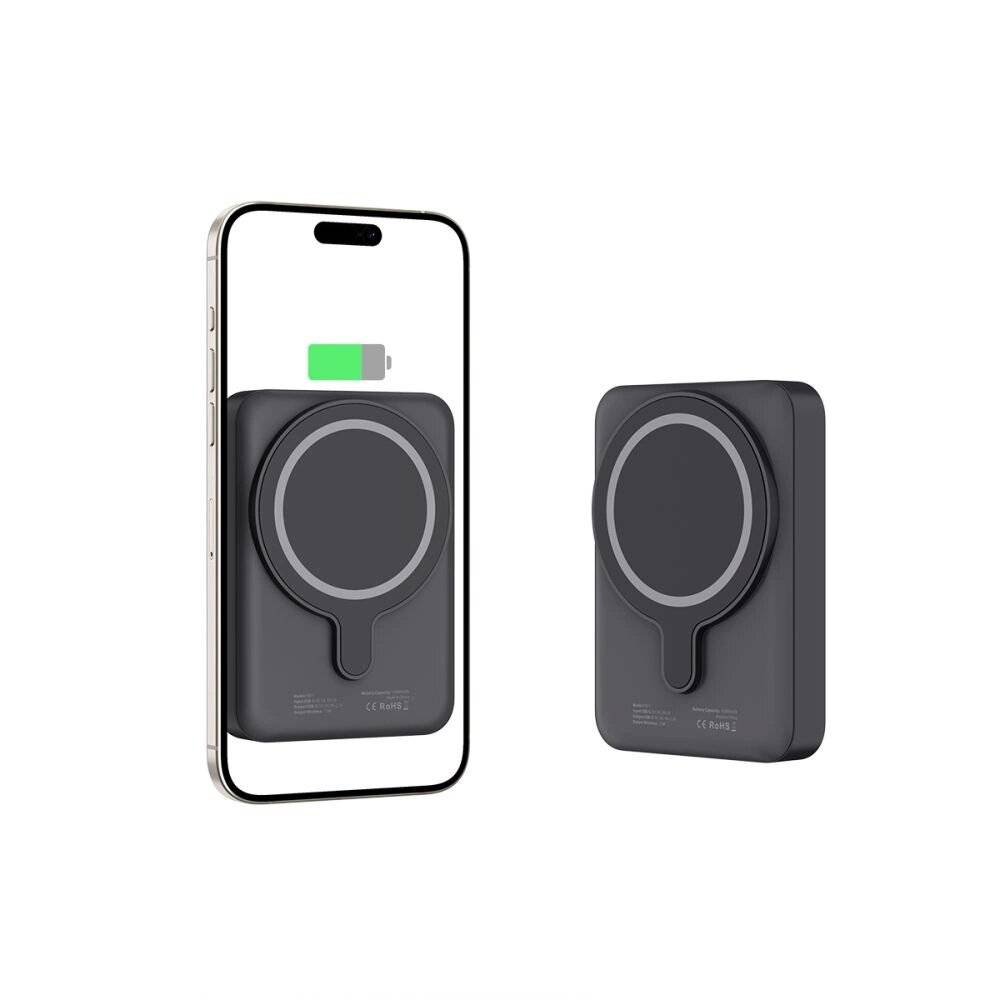 Tech-Protect LifeMag PB11 Powerbank MagSafe 10000 mAh 15 W USB-C-Anschluss – Schwarz +