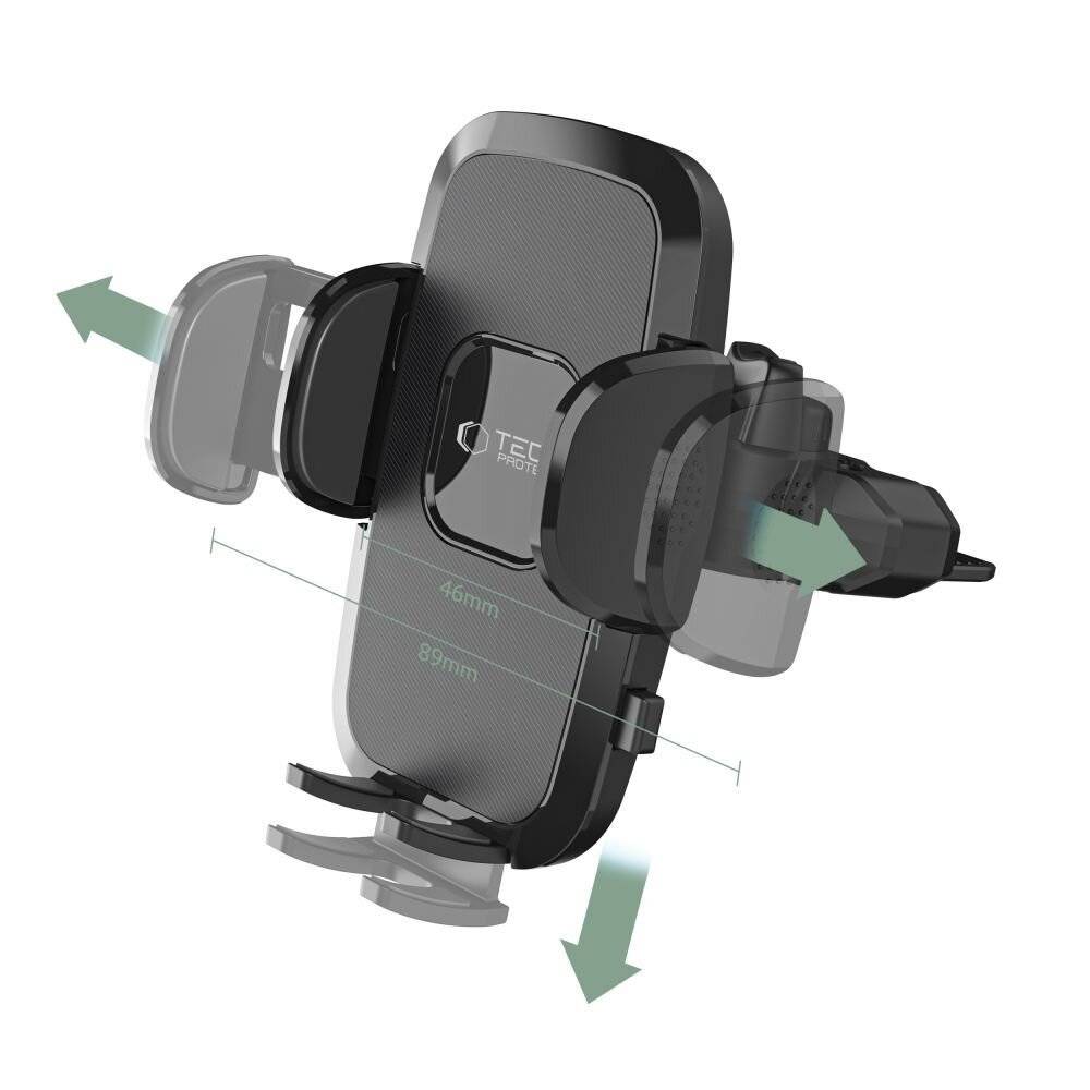 Tech-Protect V3 Autotelefonhalter CD-Laufwerk – Schwarz
