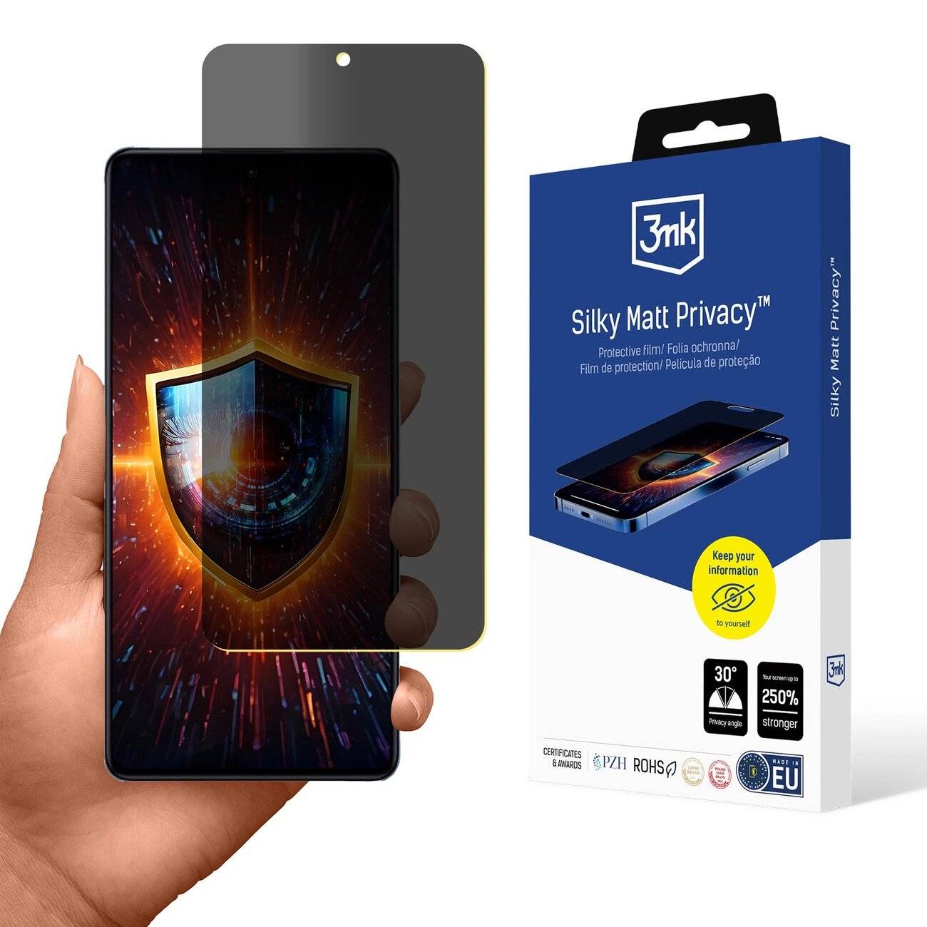 Blickschutzfolie 3mk Silky Matt Privacy Xiaomi 12 Pro