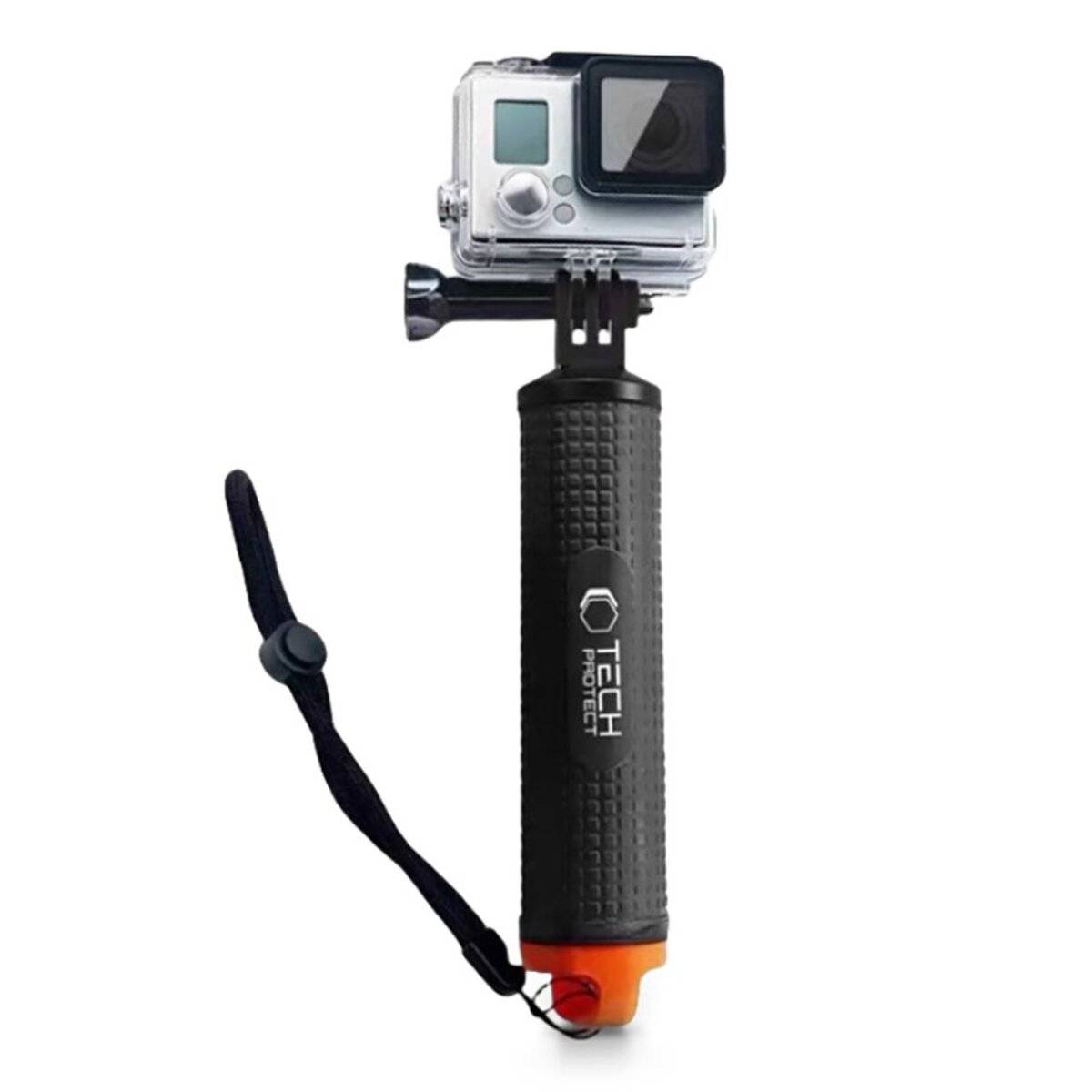 Tech-Protect GA100 Handgriff GoPro / DJI - Schwarz