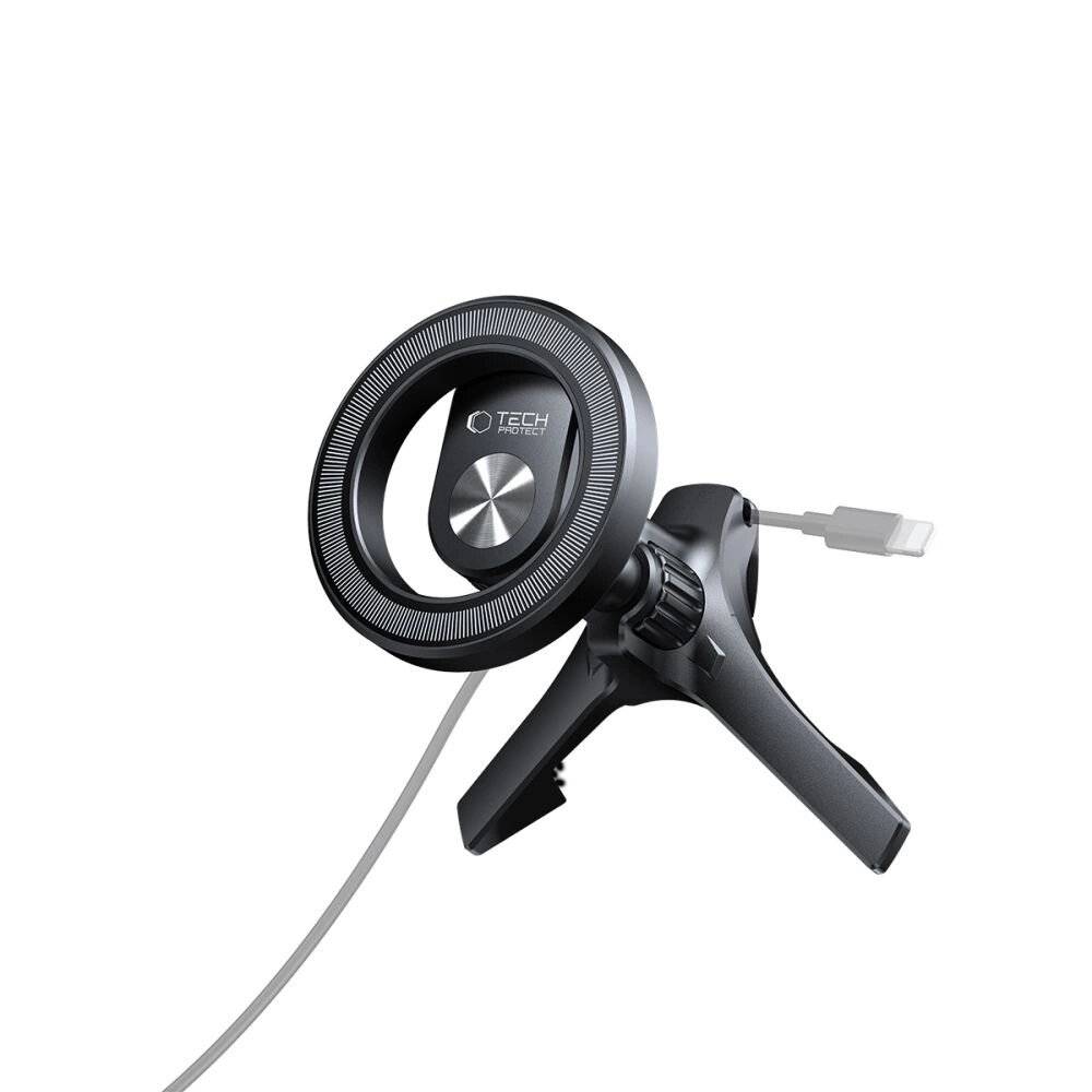 Tech-Protect N53 Autohalterung MagSafe-Ringen Lüftungsschlitze – Schwarz