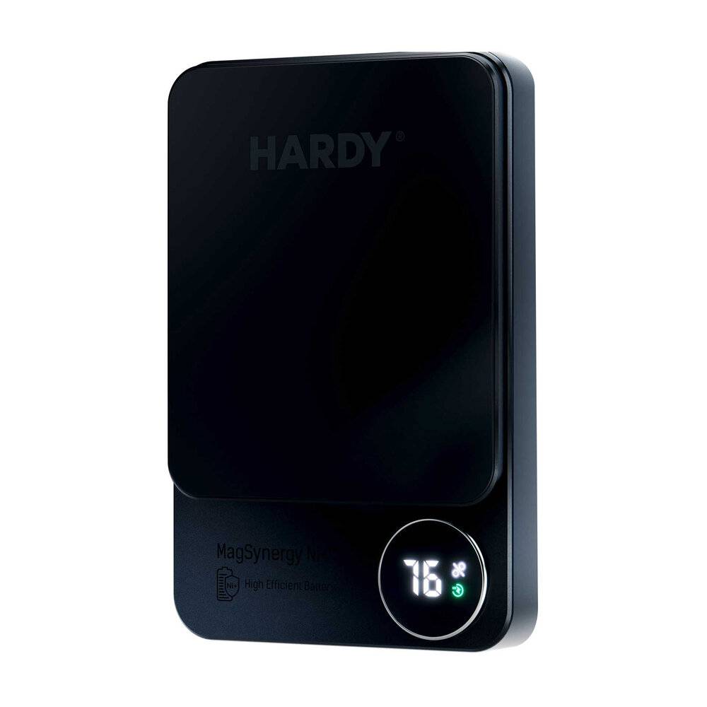 Powerbank 3mk HARDY MagSynergy Ni+ 5.000 mAh 22,5 W USB 1C1L - schwarz