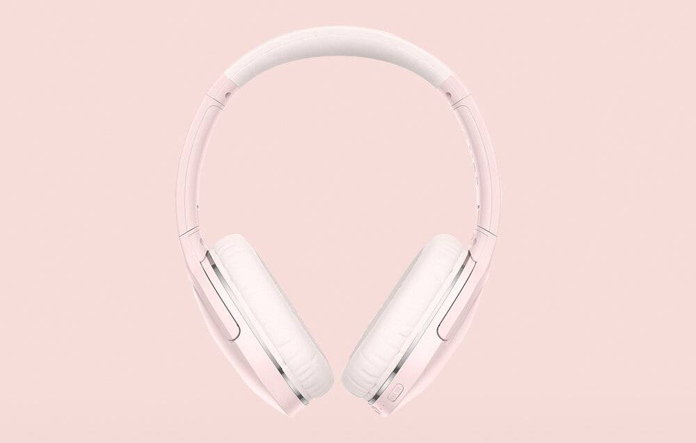 Drahtlose Kopfhörer Baseus Encok D02 PRO (rosa)