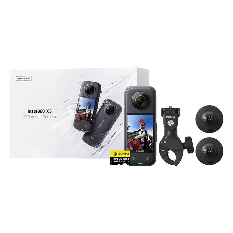 Insta360 X3 Motorrad-Edition-Set
