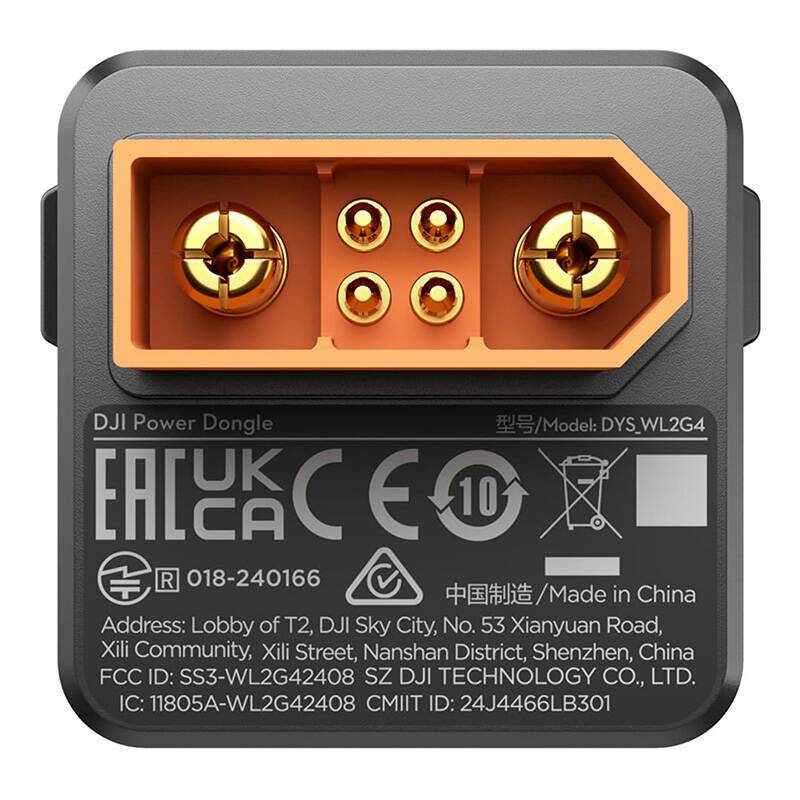 Xiaomi DJI Power Dongle DY0025 - 7,00 x 7,00 x 4,30 cm, 70 g, 50 g - Fernsteuerung & Überwachung