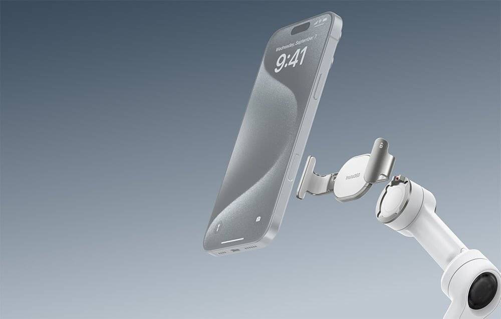 Insta360 Flow 2 Pro Magnetischer Handyclip (weiß)