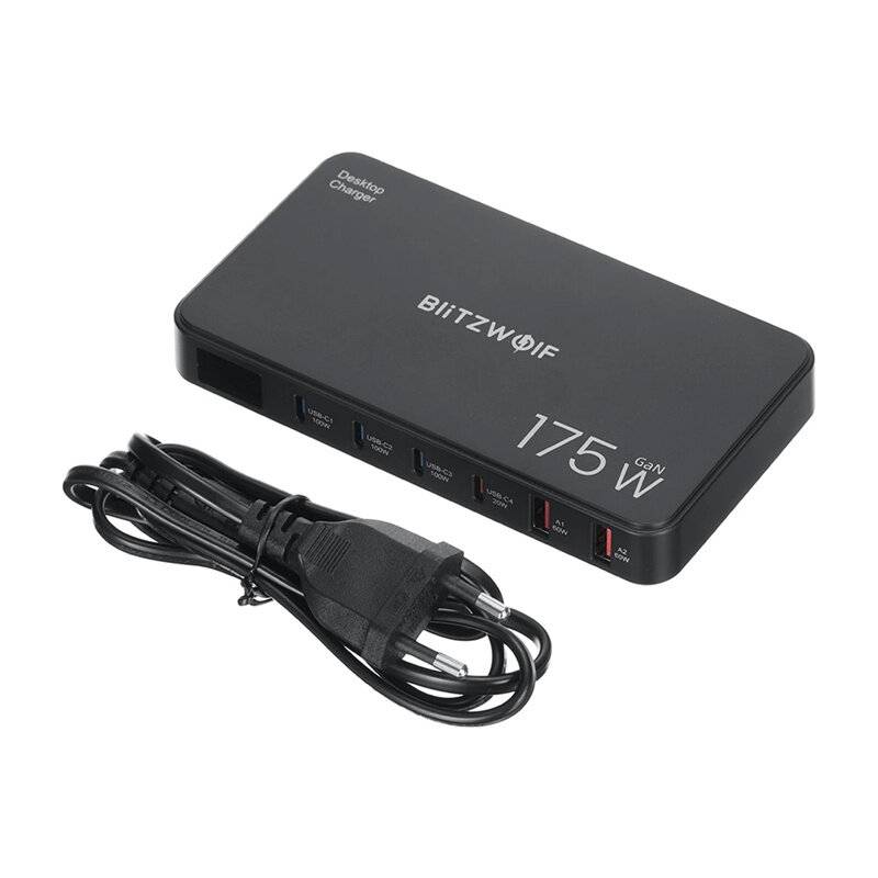 Blitzwolf BW-S30 6-in-1-Ladestation 4xUSB-C + 2xUSB 175 W
