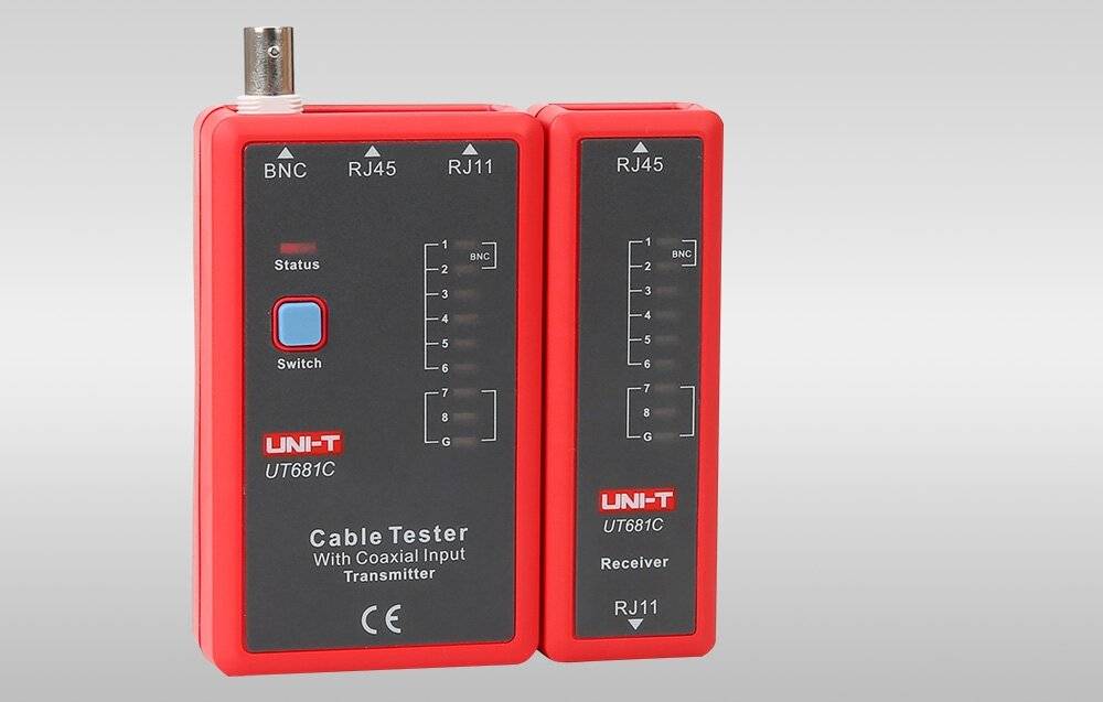 UNI-T UT681C Netzwerk-Kabelprüfer