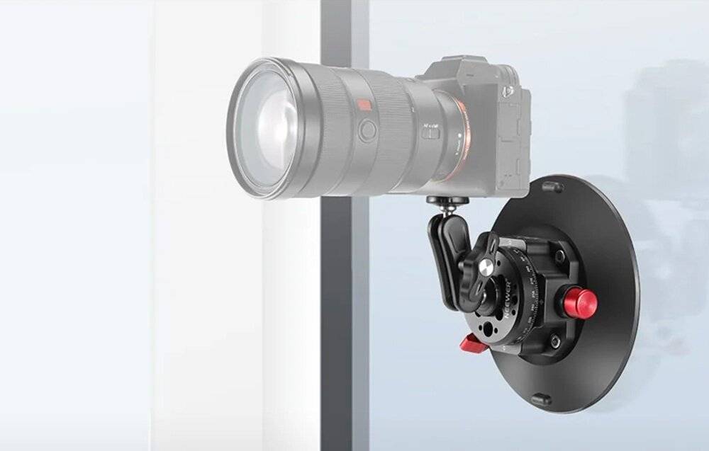Halterung mit Saugnapf 1/4 Zoll Neewer CA013 für Sportkameras (DJI Action, GoPro, Insta360)
