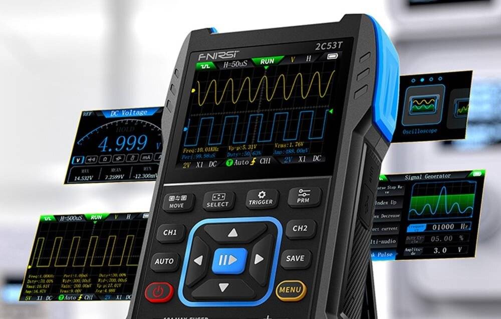 Tragbarer Staubsauger mit durchsichtigem Staubbehälter mit der Aufschrift „Fanttik
