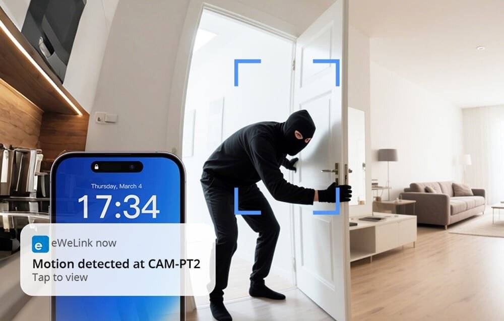 Smart Camera WiFi Sonoff CAM-PT2 2MP