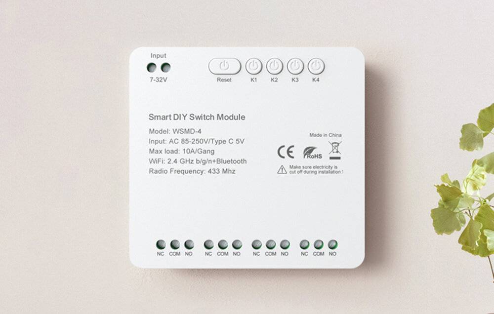 DIY Avatto WSMD-4 250V Smart Switch Modul
