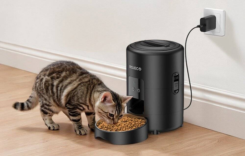 Zwei Smartphones auf Ständern: eines auf einer kompakten, kreisförmigen Basis; das andere auf einer höheren, rechteckigen Basis. Beide sind nach vorne ausgerichtet.