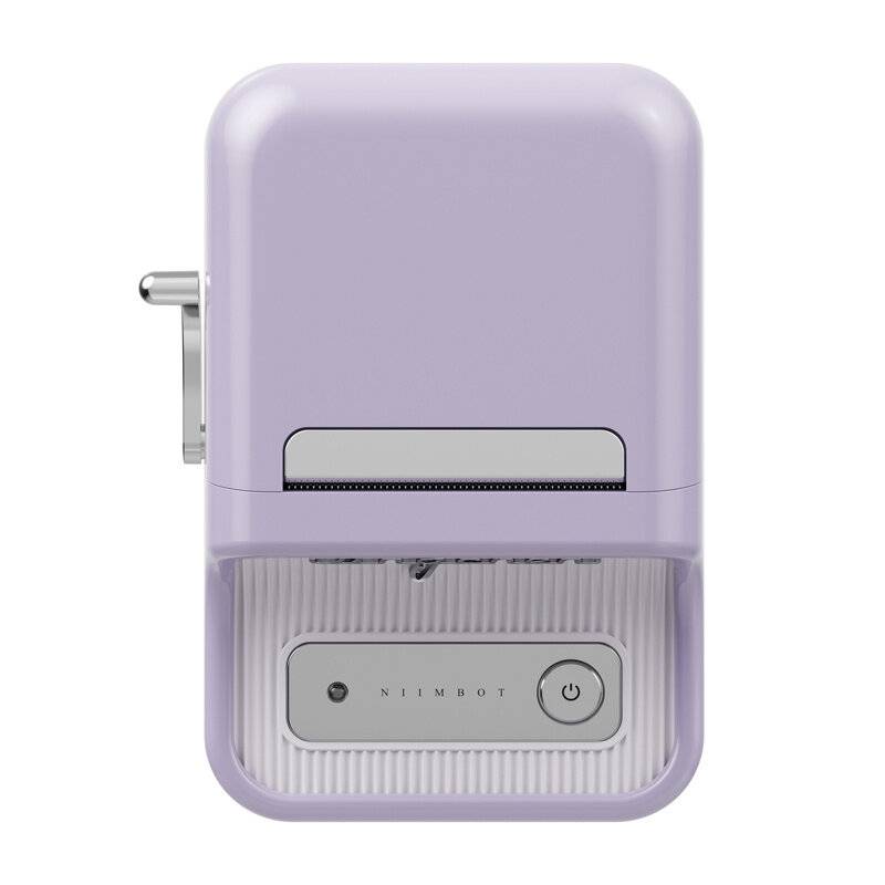 Niimbot B21 Pro tragbarer Etikettendrucker (violett)