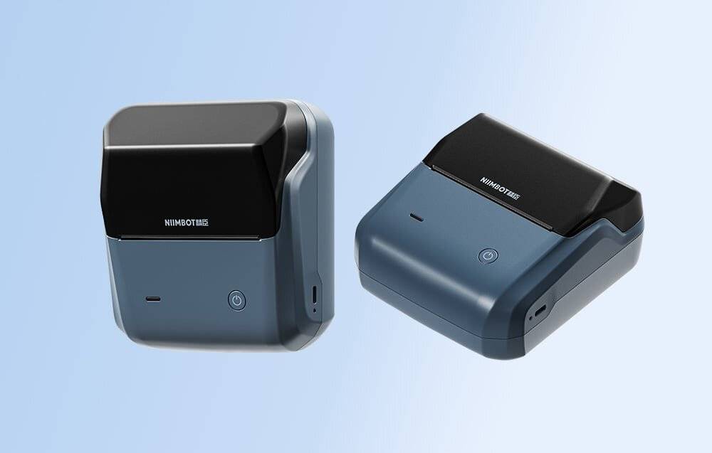 Niimbot B31 Tragbarer Etikettendrucker (dunkelblau)