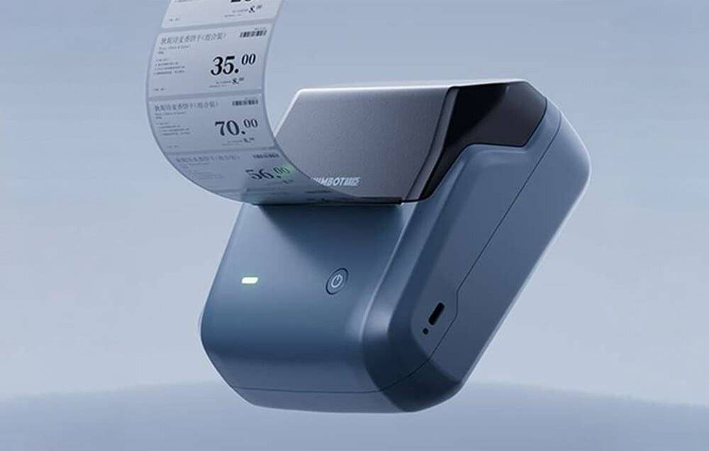 Niimbot B31 Tragbarer Etikettendrucker (dunkelblau)