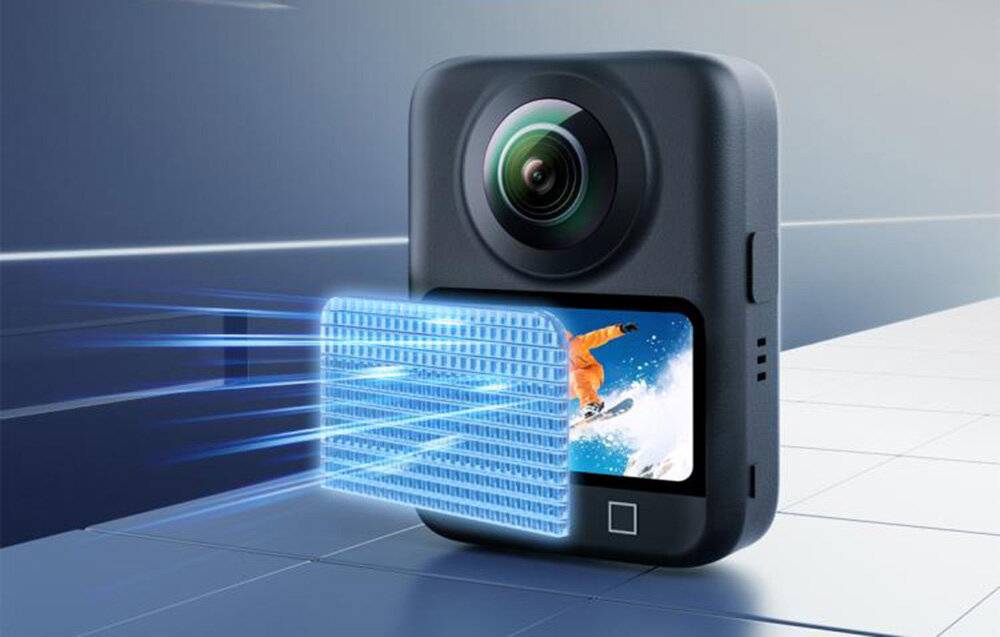 Gehärtetes Glas Puluz DJI Osmo 360 (klar)