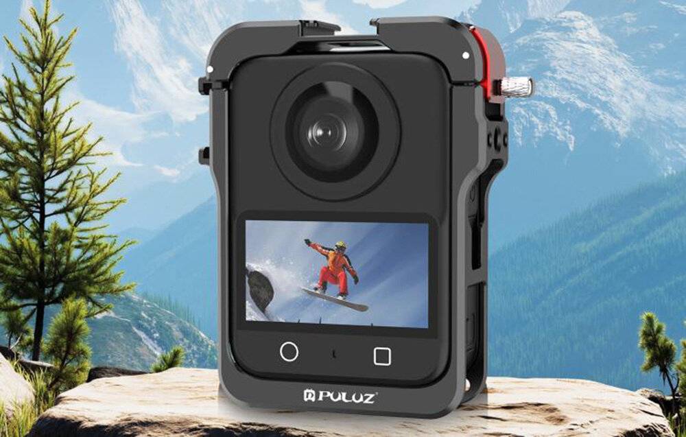 PULUZ DJI Osmo 360 Schutzkäfig (schwarz)
