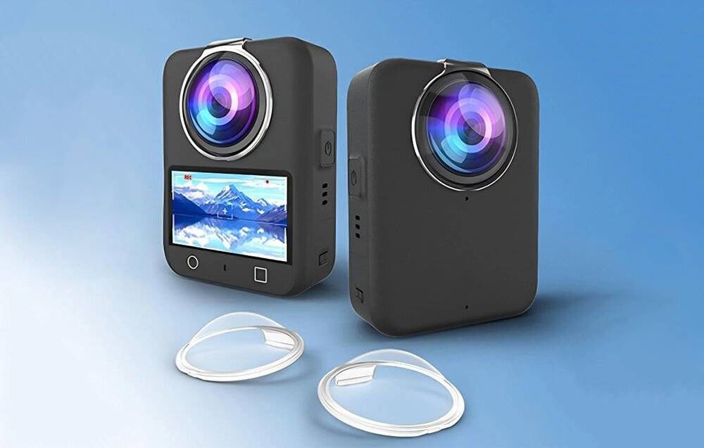 PC PULUZ Objektivschutzabdeckung für DJI Osmo 360