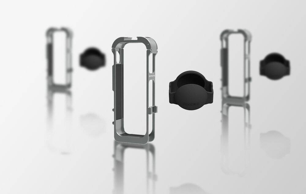Sunnylife Metall-Magnetrahmen mit Silikon-Objektivabdeckung für Insta360 X5