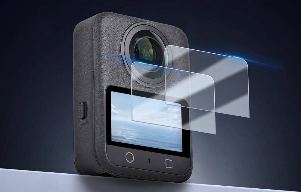 Sunnylife gehärtetes Glas für OSMO 360, 2 Stück