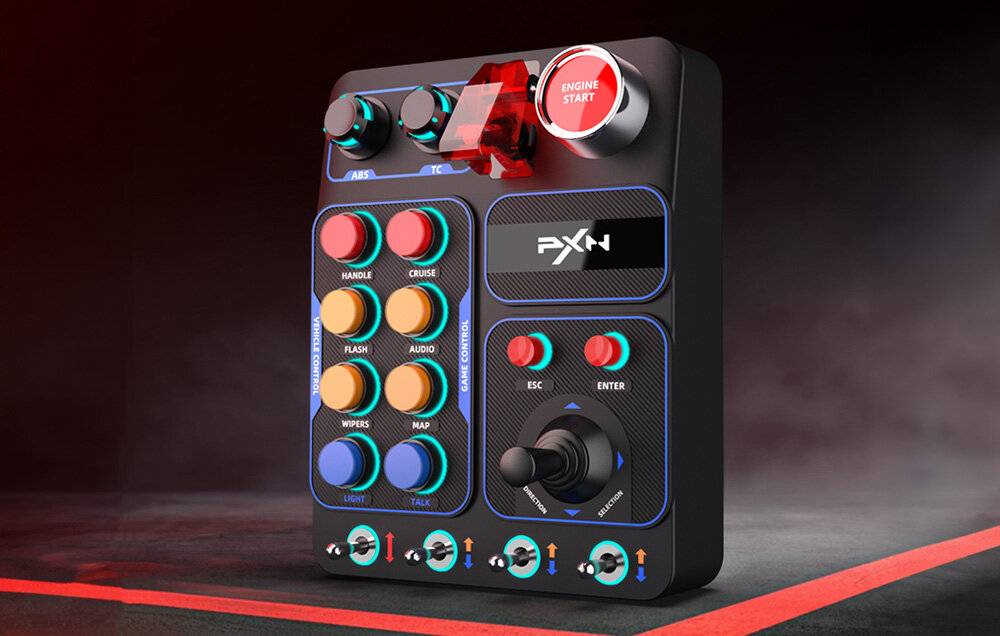 Steuerkasten-Tastenfeld PXN CB1 für Simracing