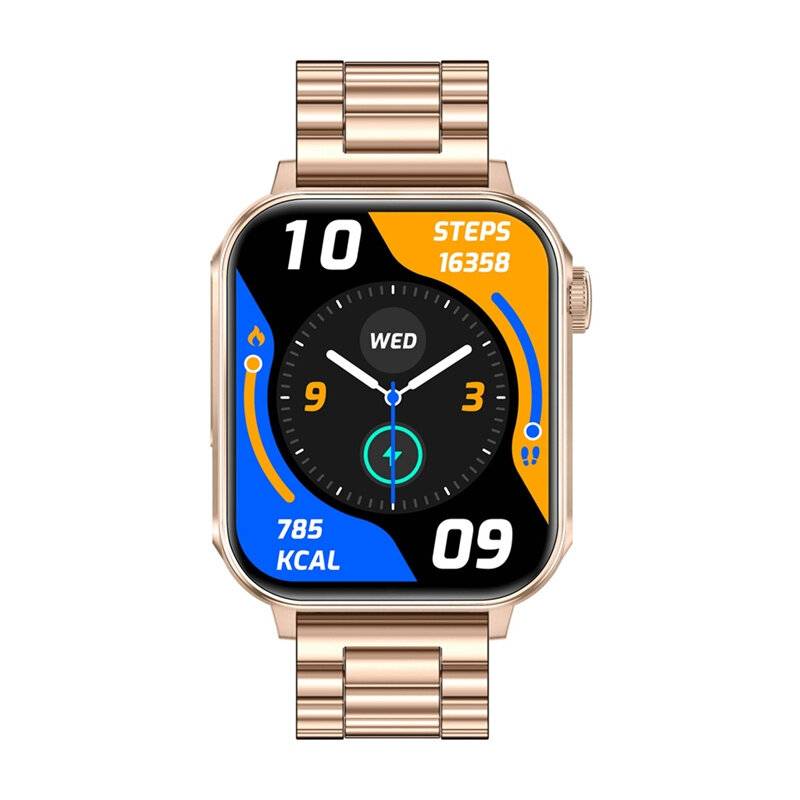 Colmi P80 Smartwatch (Stahl-Gold)