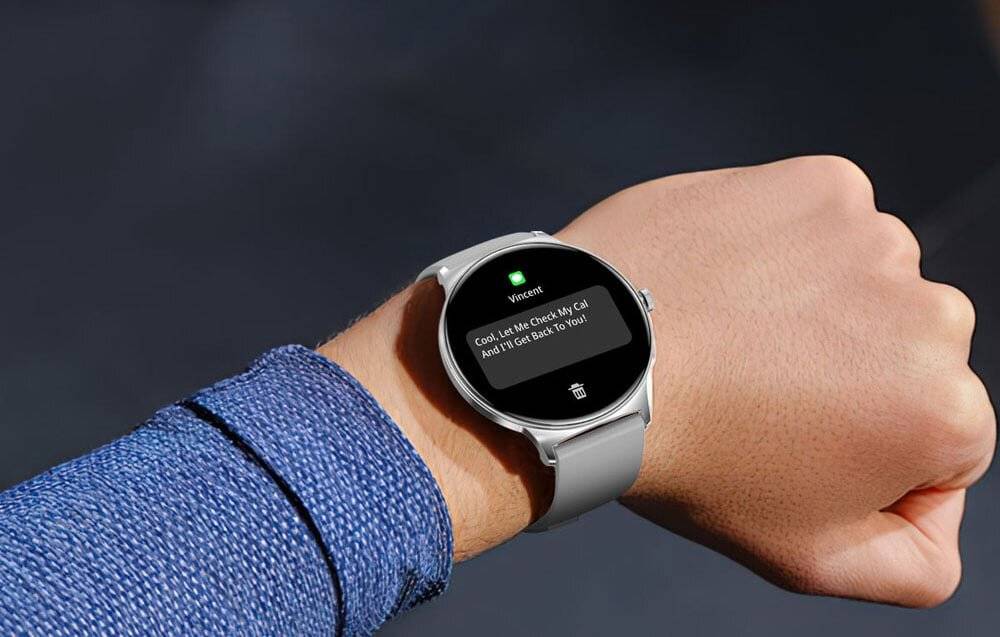 Colmi V89 Smartwatch (schwarz)