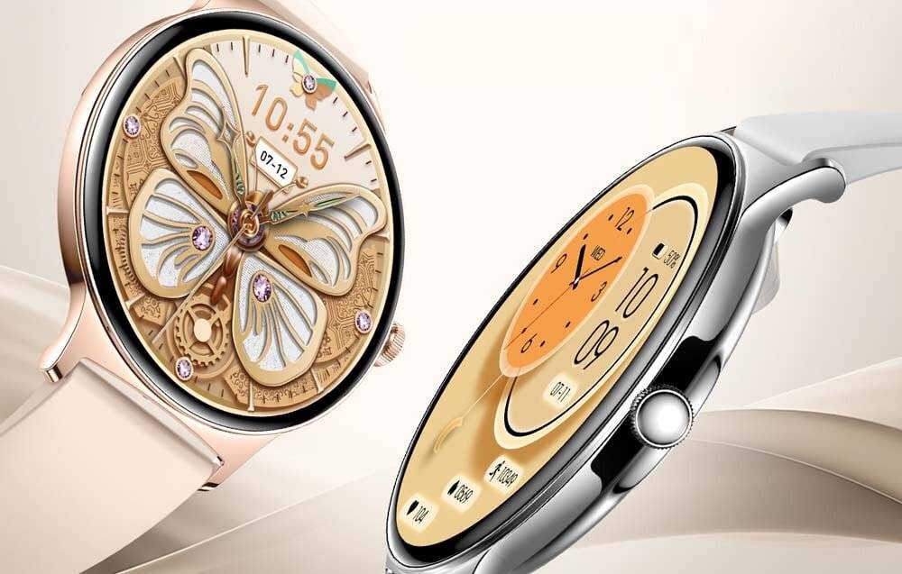 Colmi V89 Smartwatch (Stahlsilber)