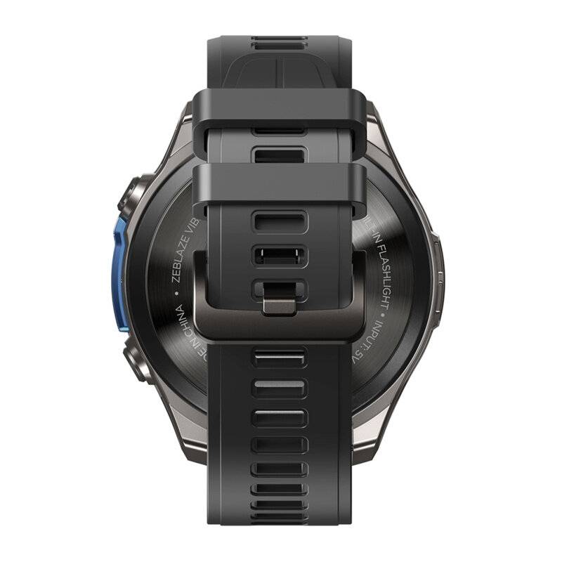 Zeblaze Vibe 8 Abyss Smartwatch, 1,43" AMOLED, MIL-STD 810H, IP69K, Schwarz