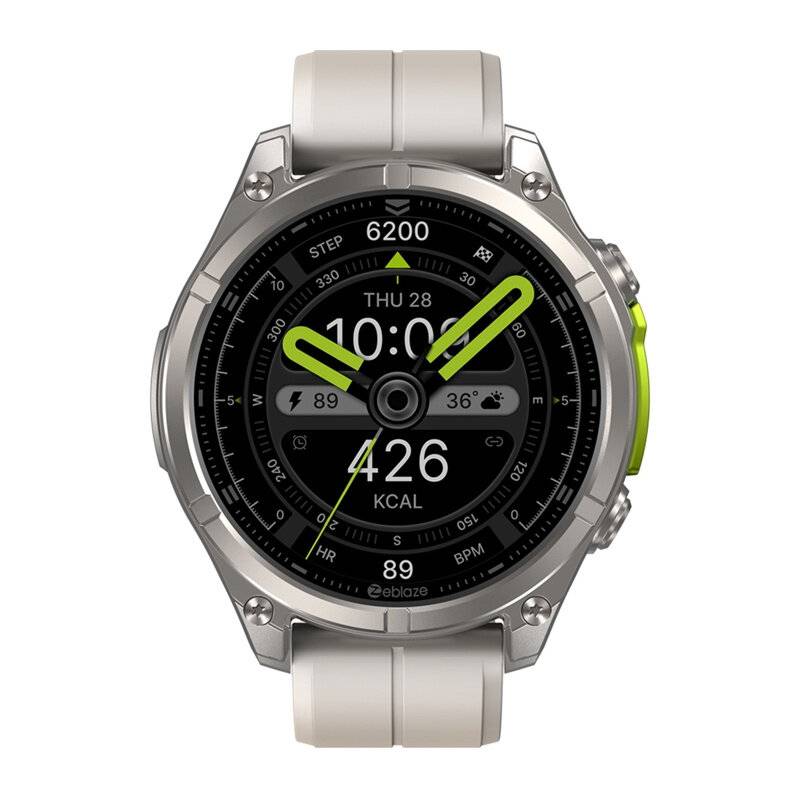 Zeblaze Vibe 8 Smartwatch, 1.43" AMOLED, MIL-STD-810H, IP69K, Bluetooth-Telefonie, Grau
