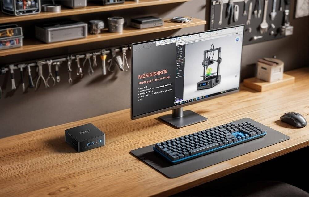 GEEKOM IT15 Mini-PC Intel Core Ultra 5-225H 32 GB RAM 1 TB + Win11 Pro