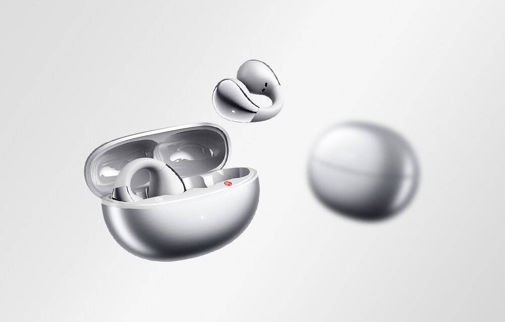 QCY Crossky Clip C30S Kopfhörer (silber)